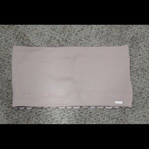 Hollister Gilly Hicks Bandeau with floral lace back